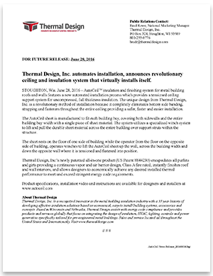 AutoCeil Press Release - Feb. 2010